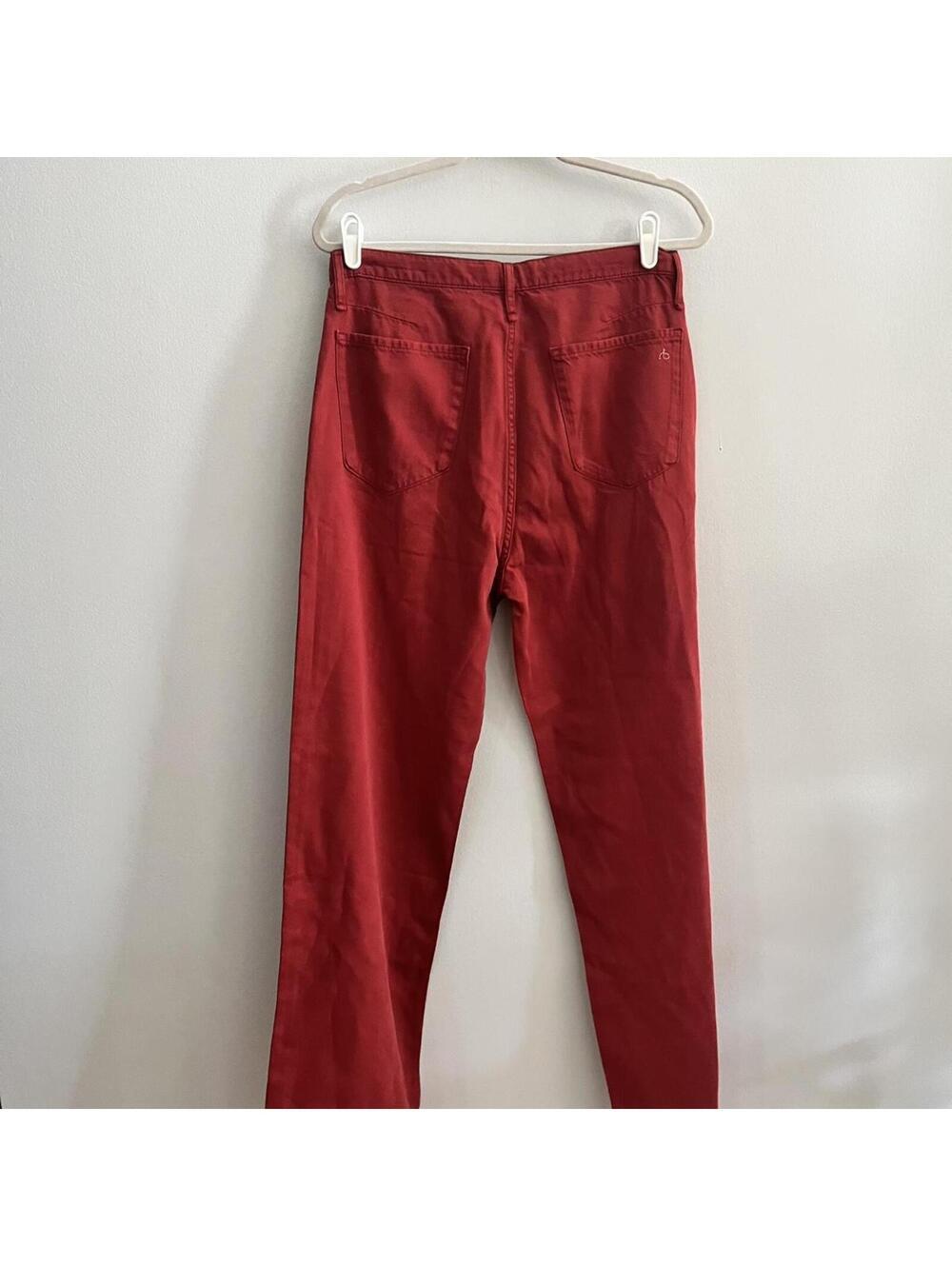 rag & bone Phoebe Drawstring High Rise Wide Leg Jeans in Sienna - Picture 8 of 9